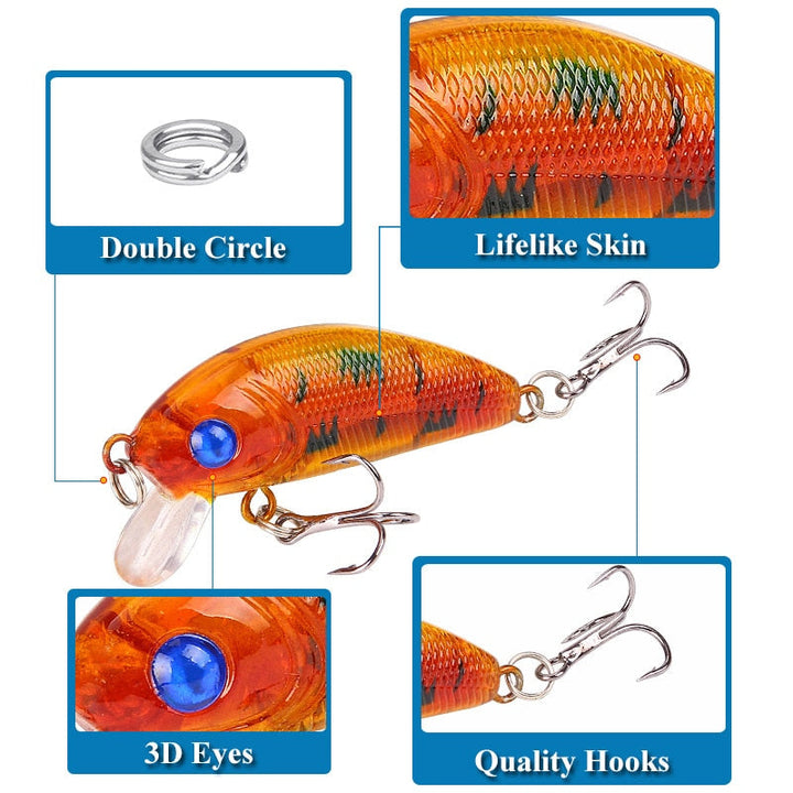 1 Piece Minnow Fishing Lure